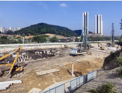 星河黄埔刘村社区（华一社、华二社）旧村改造项目融资区华融2、华融3桩基础工程(广州▪黄埔)