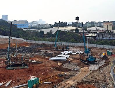 星河黄埔刘村社区（荷村）旧村改造基坑支护及桩基础工程(广州▪黄埔)