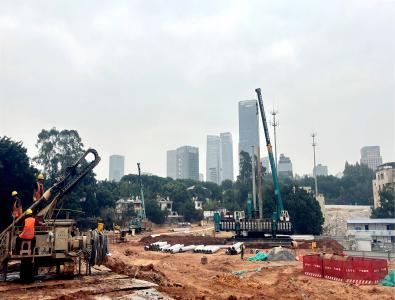 越秀番禺里仁洞村F1-1地块基坑支护及桩基础工程(广州▪番禺)