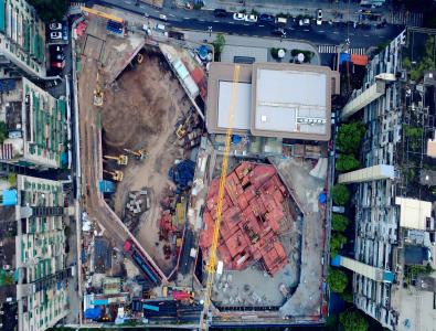 越秀海珠AH020216地块基坑支护及桩基础工程(广州▪海珠)