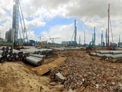 海口江东新区JDZH-04-F05地块基坑支护及桩基础工程(海口·江东)