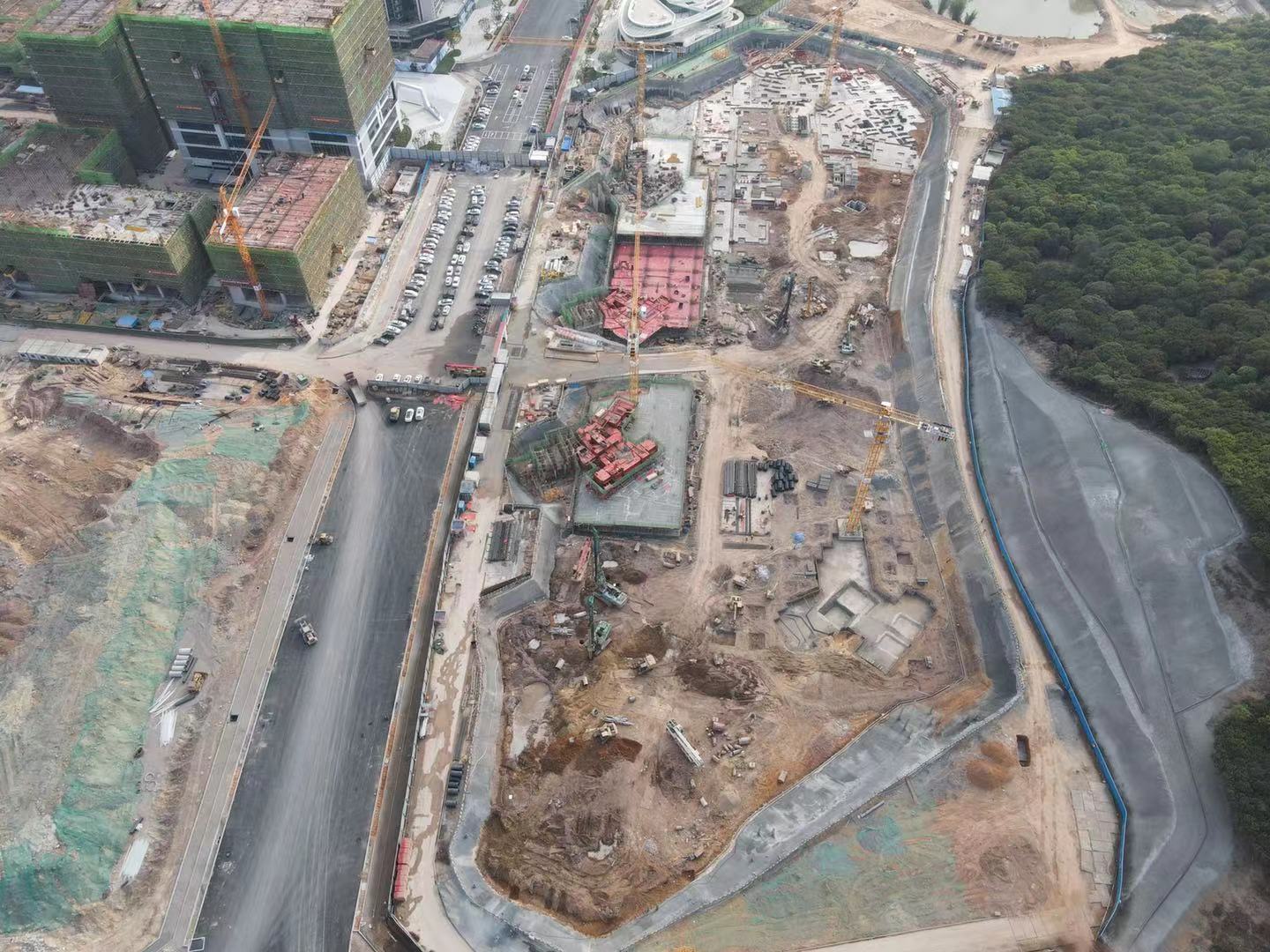星河地产仲恺09号地块基坑支护及山坡治理工程