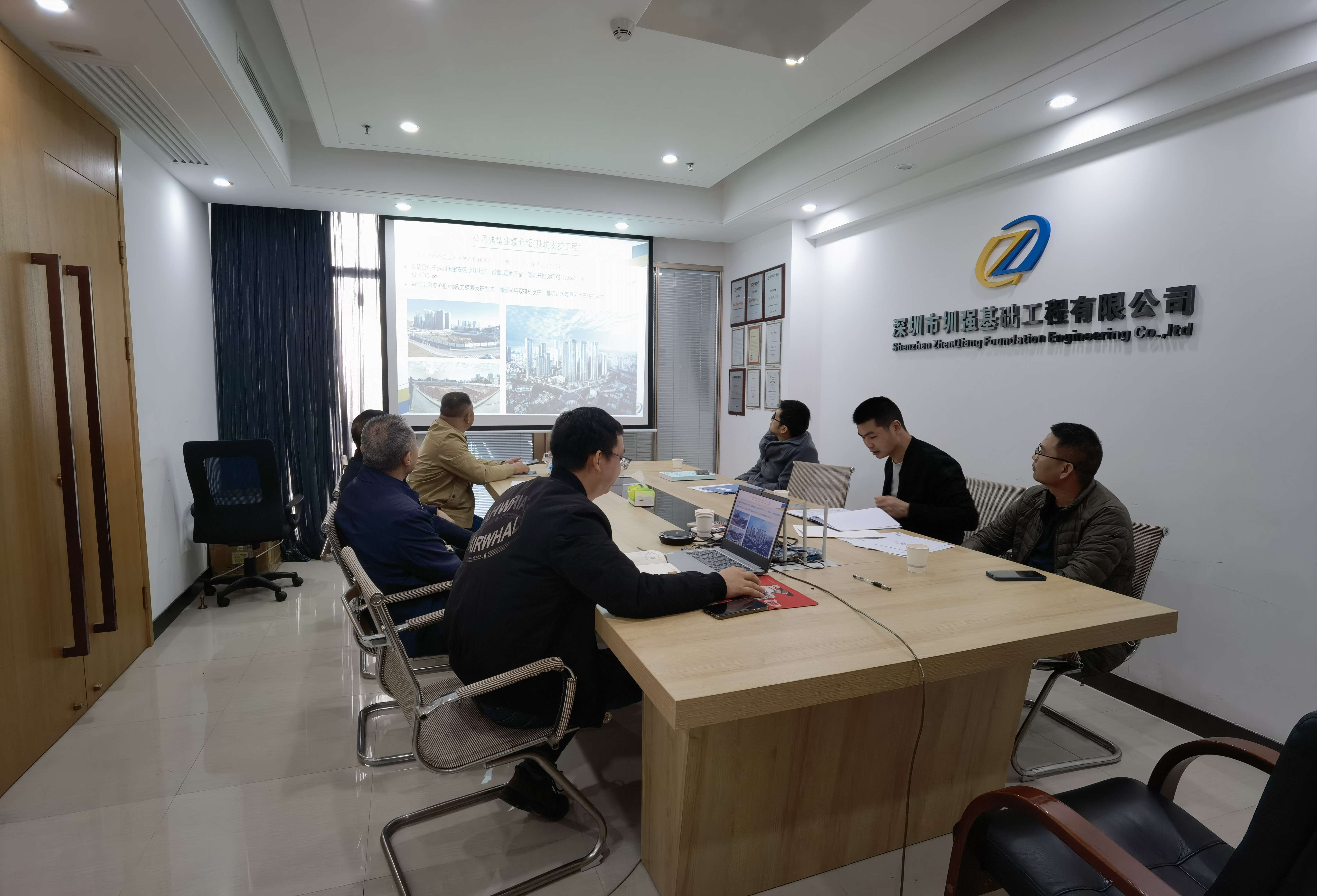 勤诚达集团广州公司来公司进行考察交流！