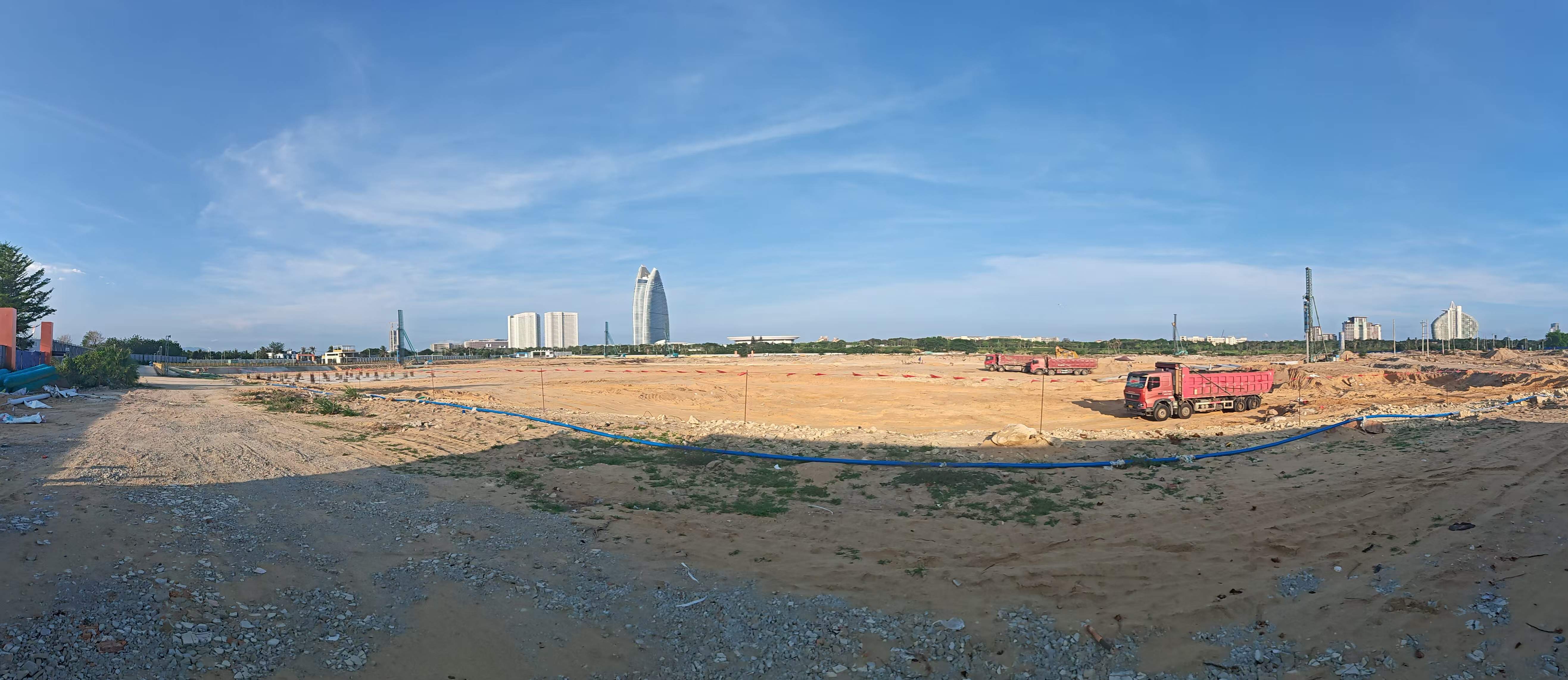 华润三亚超级万象城项目基坑支护工程2025.5.5-5.11施工剪影