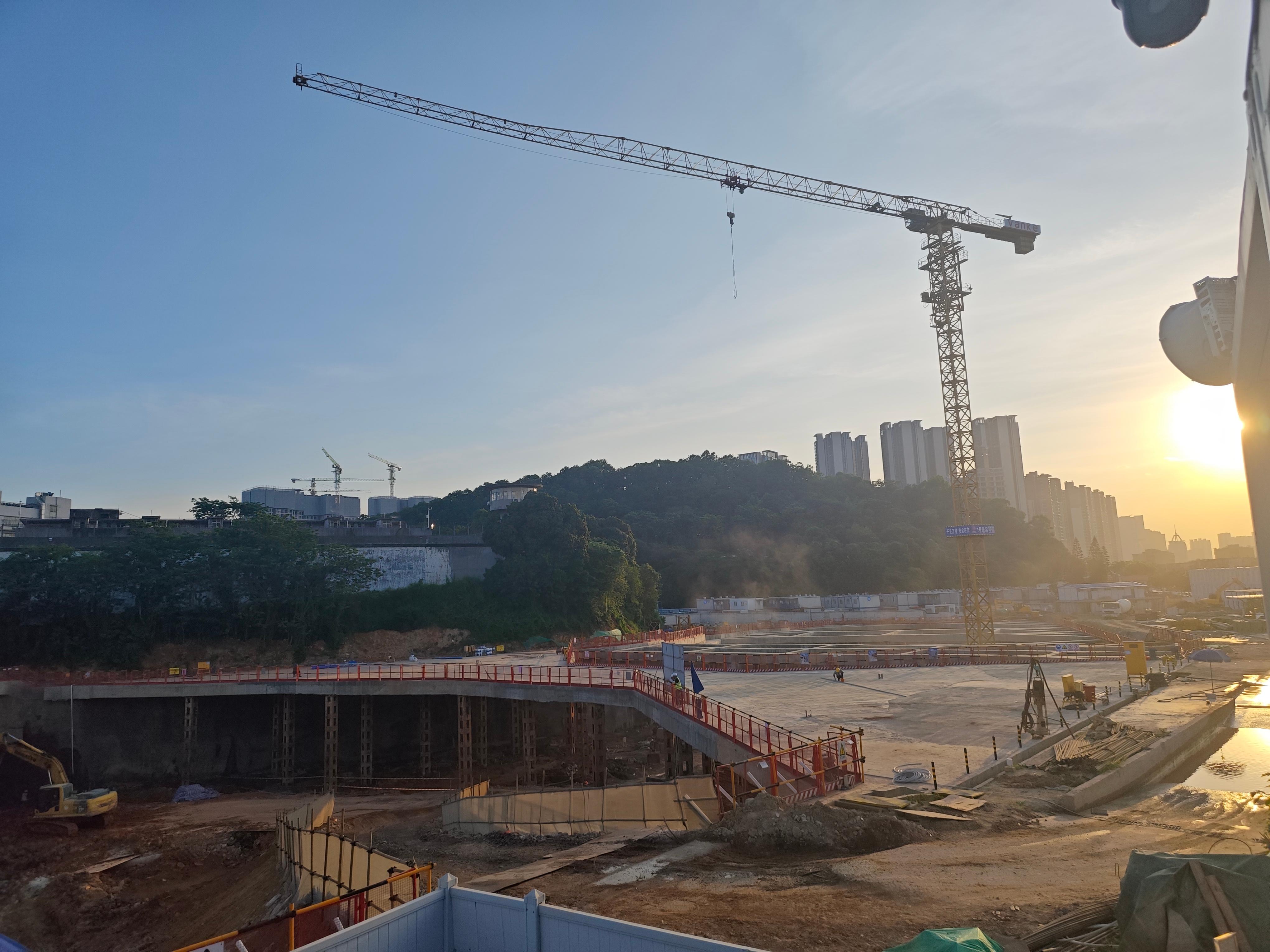 广州万科城市之光金融地块桩基及基坑支护工程2025.6.9-6.15施工剪影