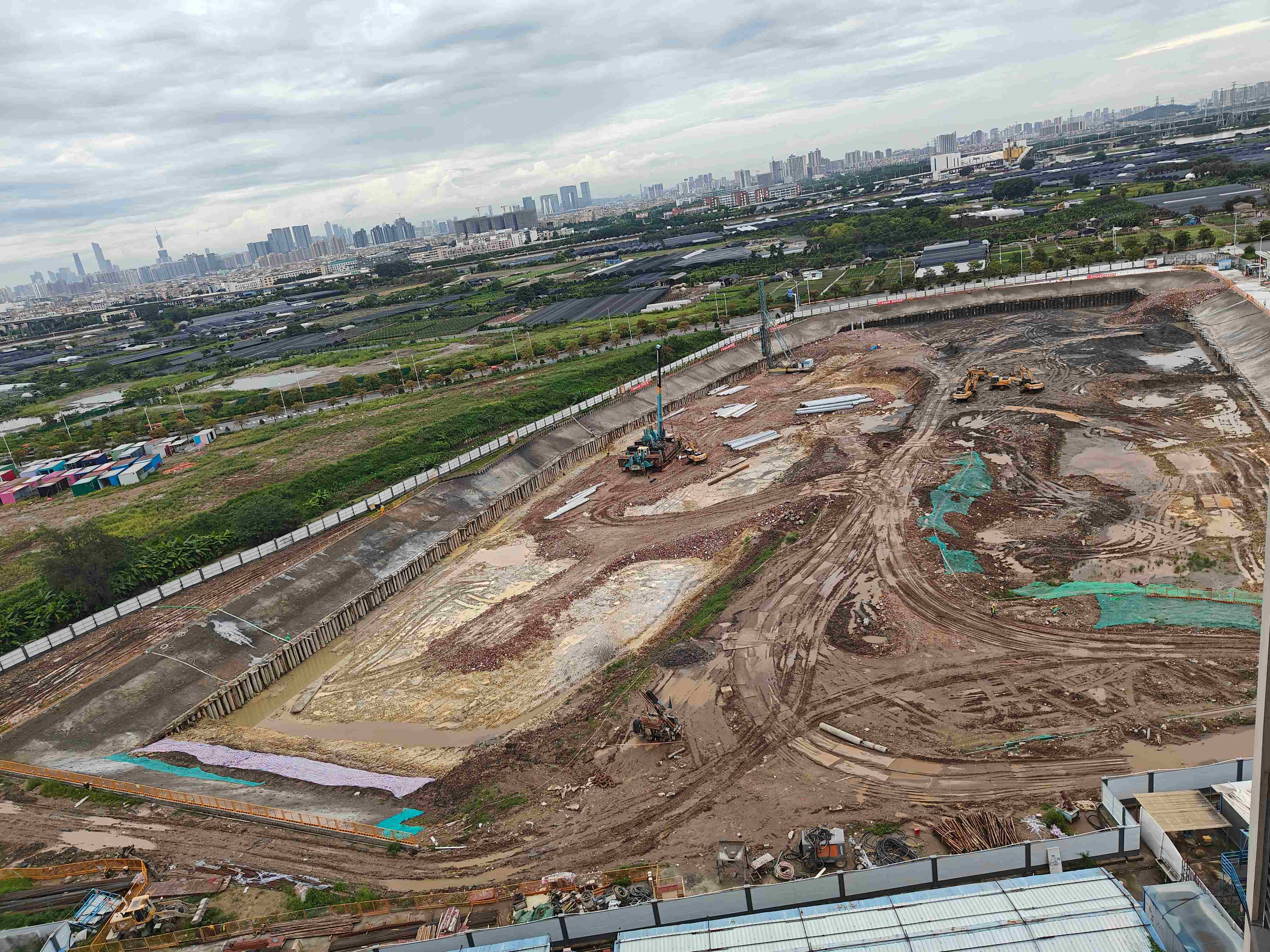 广佛公司佛山璞悦山医院地块桩基工程2025.6.17-6.23施工剪影