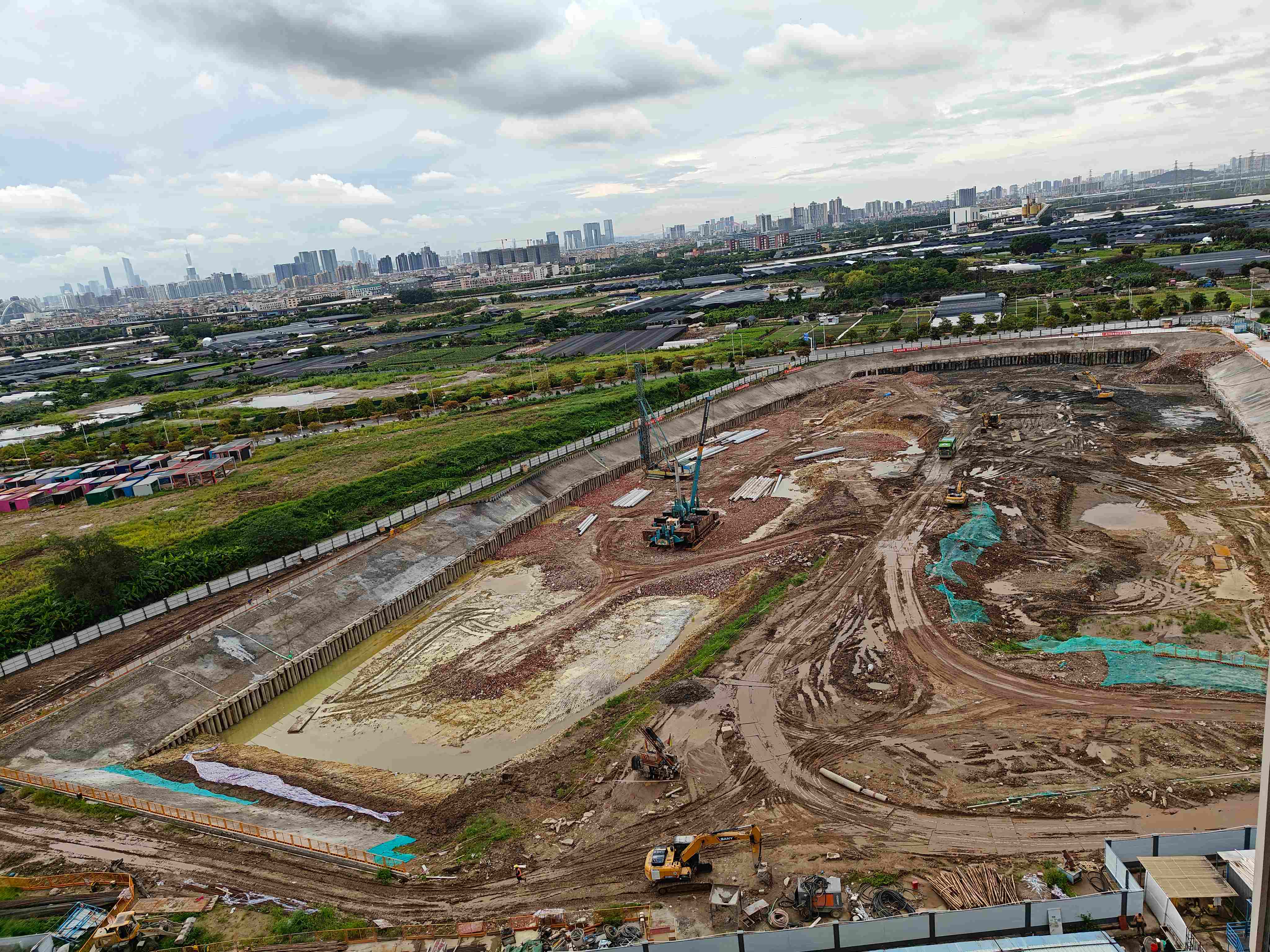 广佛公司佛山璞悦山医院地块桩基工程2025.6.24-6.30施工剪影