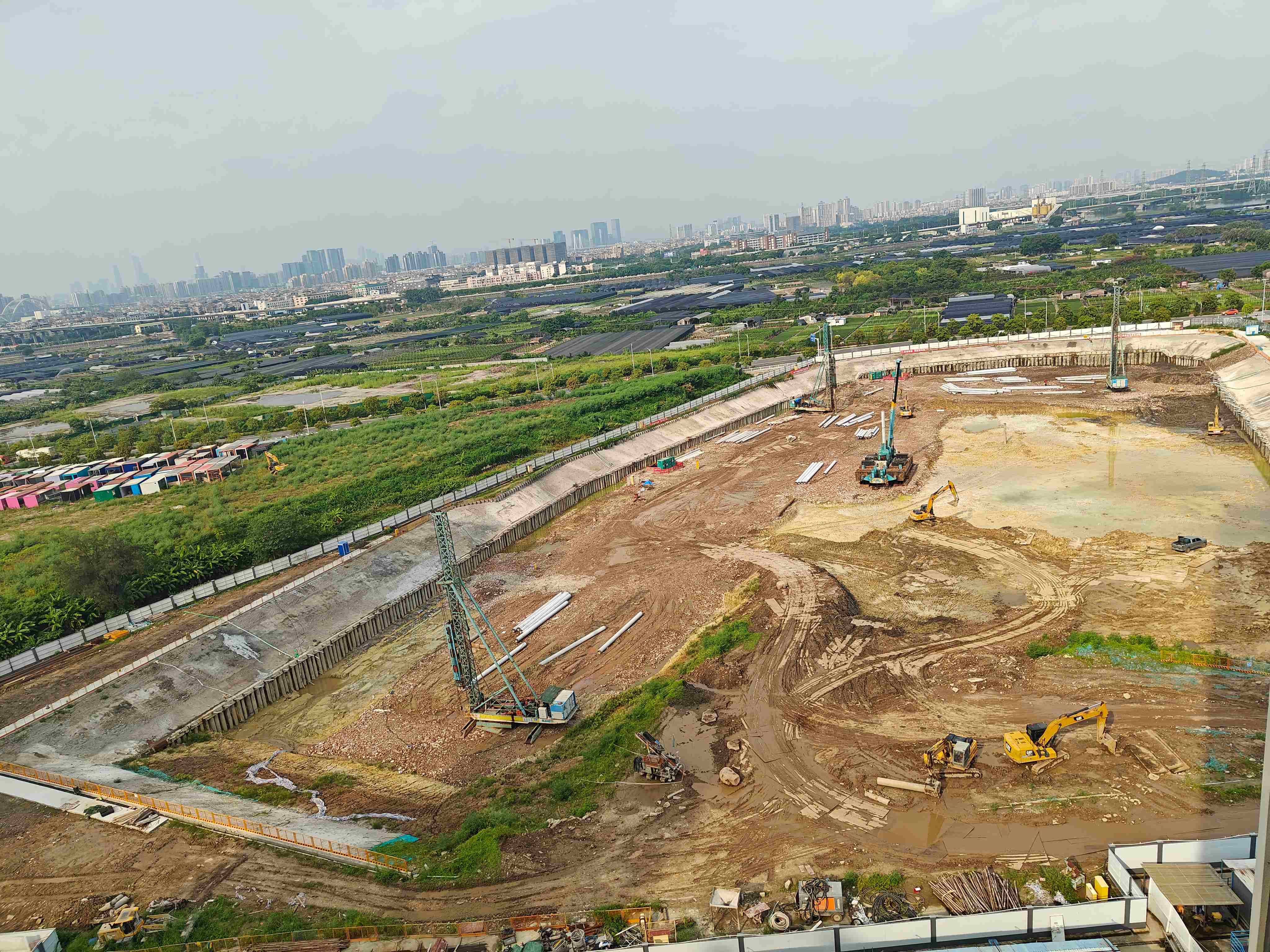 广佛公司佛山璞悦山医院地块桩基工程2025.7.29-8.12施工剪影